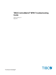 TIBCO ActiveMatrix® BPM Troubleshooting Guide