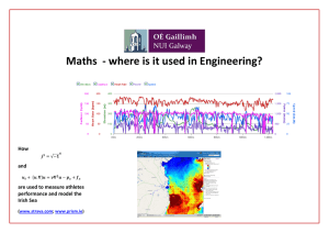 Maths - where is it used in Engineering?