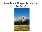 How Does Magma Reach the Surface?