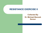 resistance exercise ii