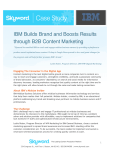 IBM Case Study: How IBM Builds Brand and Boosts
