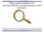 How good a match is it? Prototype Software To Render