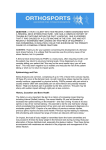 Femoral Neck Stress Fractures