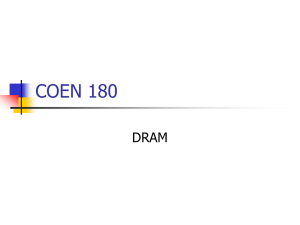 DRAM pres. - cse.scu.edu