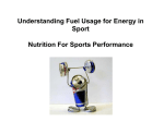 Nutrition for Sports Performance
