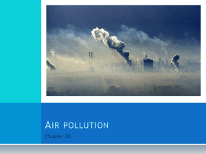 Air pollution - WordPress.com