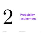 Probability assignment