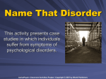 Name that Disorder Review