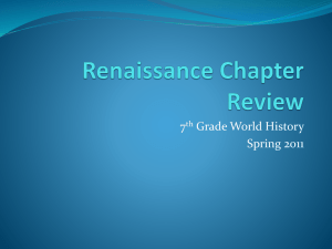 Renaissance Review Powerpoint