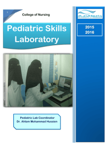 Pediatric Skills Laboratory