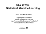 STA 4273H: Statistical Machine Learning