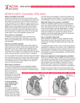 ACHA Q and A: Coarctation of the Aorta