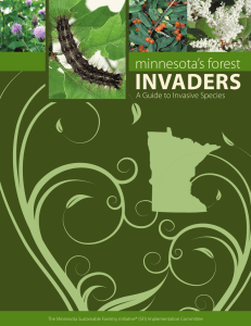INVADers - Minnesota Logger Education Program