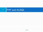Accessing the MySQL Database with PHP