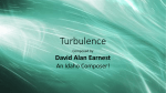 Turbulence by David Alan Earnest