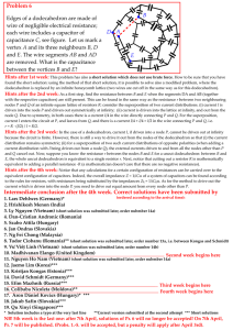 A B E D Intermediate conclusion after the 4th week. Correct