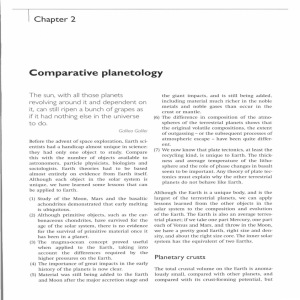 PDF (Chapter 2. Comparative Planetology)