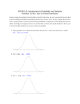 MATH 143: Introduction to Probability and Statistics