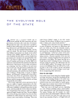 the evolving role of the state - Open Knowledge Repository