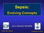 Sepsis Surgery Residents 2010 - Department of Surgery University