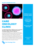 1. - Care Oncology Clinic