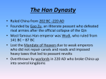 What did the Han borrow from Confucianism, Daoism and Legalism?