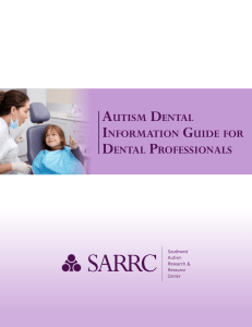 autism dental information guide for dental professionals