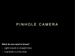 Pinhole Cameras