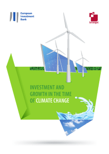 Investment and growth in the time of climate change