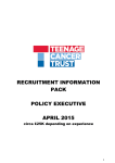 Policy Exec Recruitment Information Pack April 2015