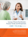 Survey of Nurse Practitioners: Practice Trends and