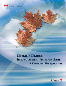 Climate Change Impacts and Adaptation