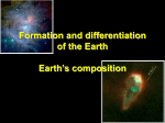 Formation and differentiation of the Earth