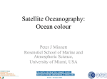 Satellite Oceanography: Ocean color