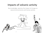 Impacts of volcanic activity