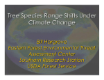 Tree Species Range Shifts Under Climate Change