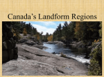 Landform Regions of Canada