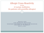 Allergic Cross-Reactivity