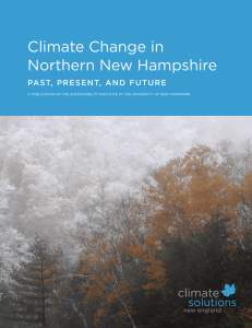 Climate Change in Northern New Hampshire