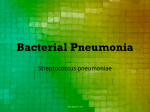 Bacterial pneumonia