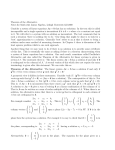 Theorem of the Alternative Notes for Math 242, Linear Algebra