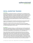 SOCIAL MARKETING TRAINING