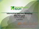 Information and Data Modeling Current Status - Docbox