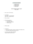 Safety and Health Committee Agenda