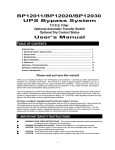 User`s Manual