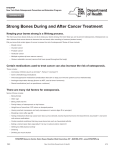 Strong Bones During and After Cancer Treatment