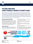 China Climate Pledge
