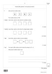 Turn over 1 Here are four number cards. The number shown is 3761