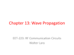 Chapter 13: Wave Propagation