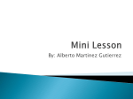 Mini Lesson